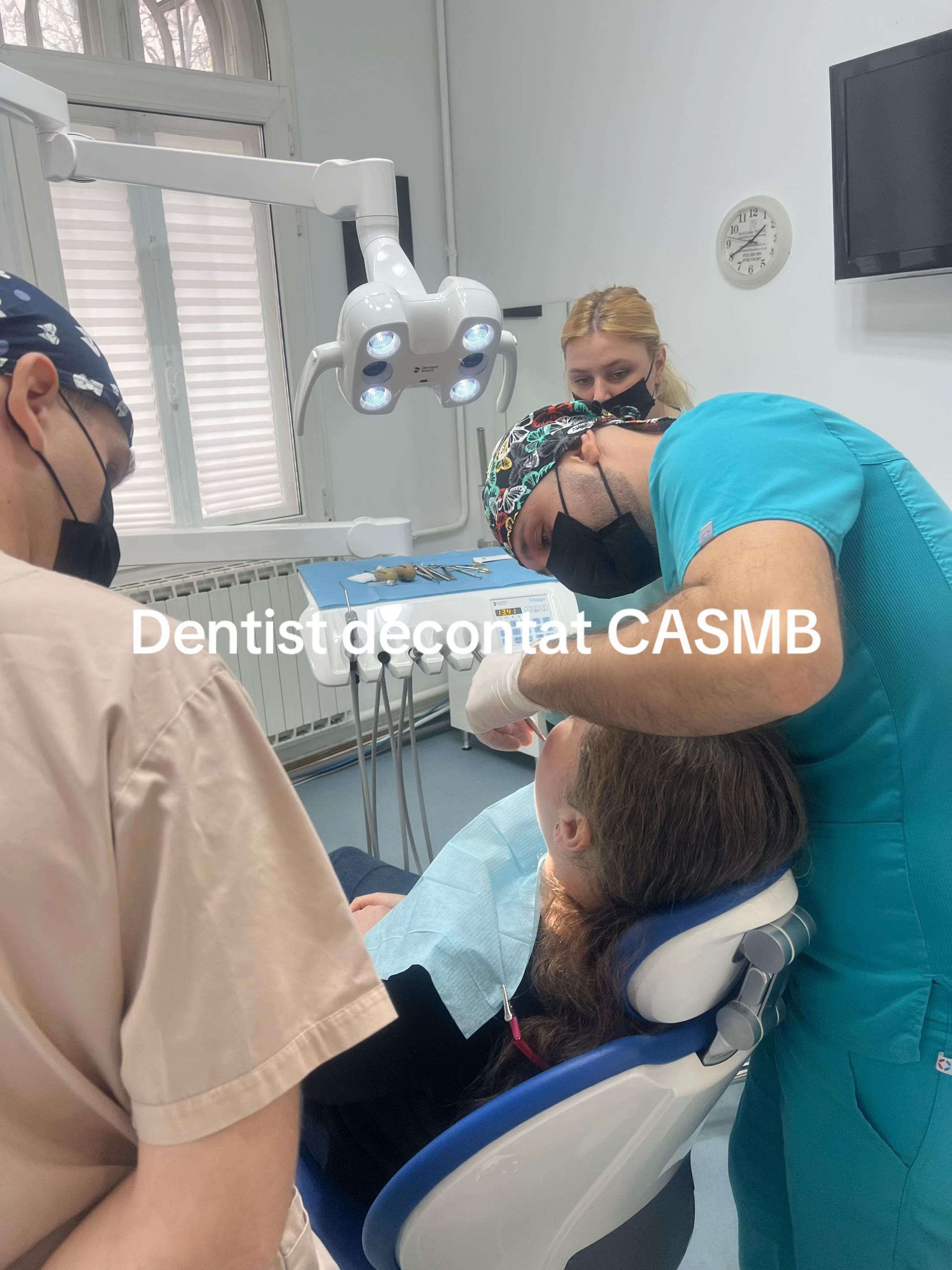 Dentist gratis prin decont CASMB#fy #fyp #dentist #dental #trend 